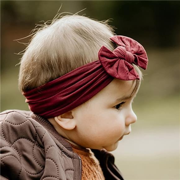 Prohouse 21PCS Baby Nylon Headbands Hairbands Hair Bow Elastics for Baby - Picture 1 of 7